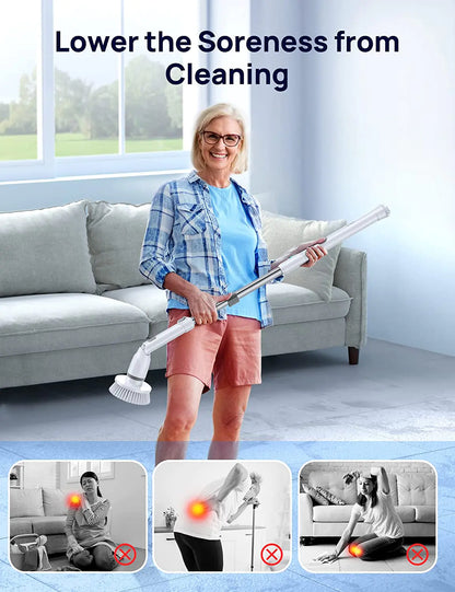 Multifunctional Electric Cleaning Brush